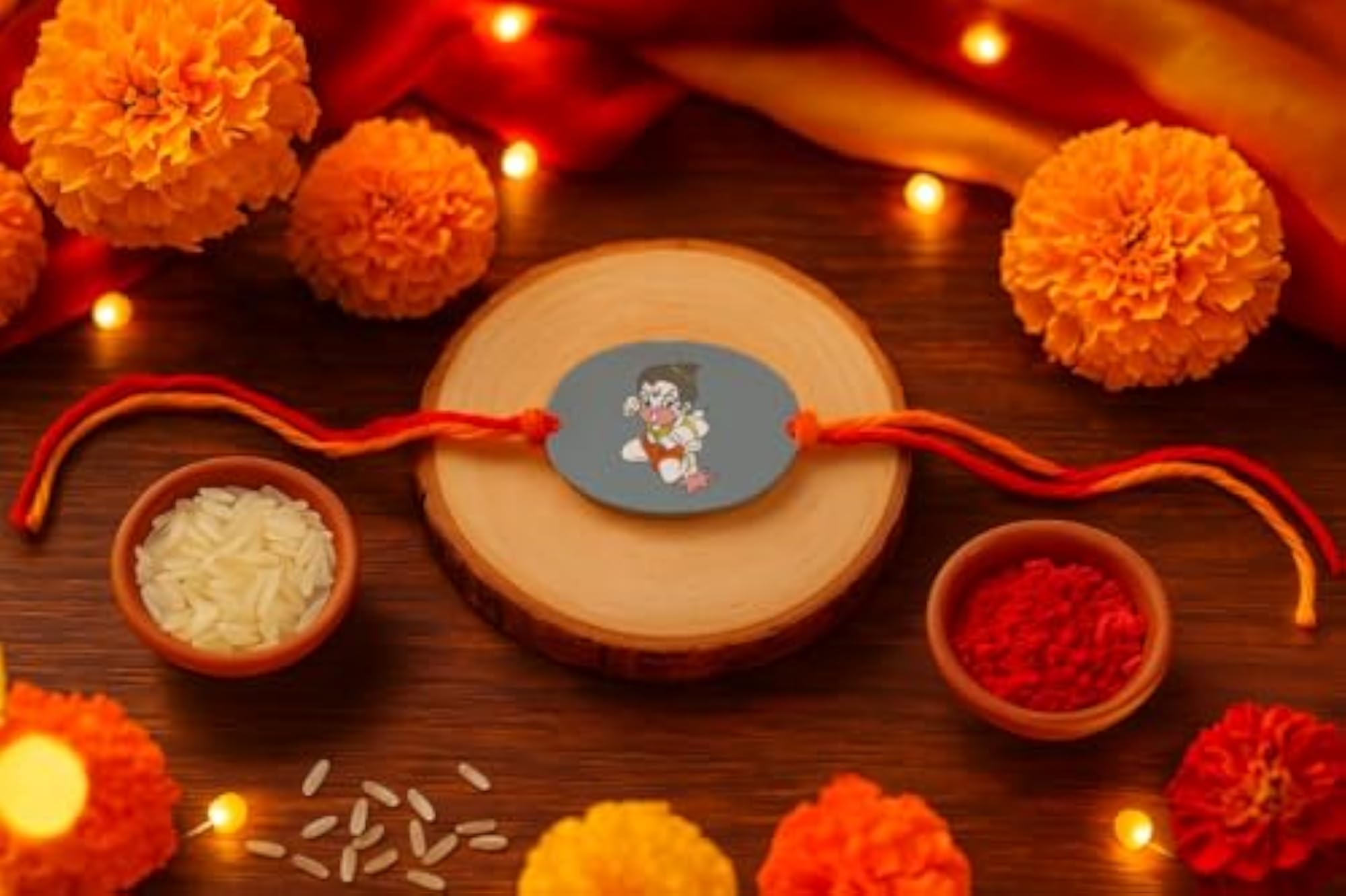Bhagwan Hanuman Rakhi for Babies, Raksha Bandhan Gift